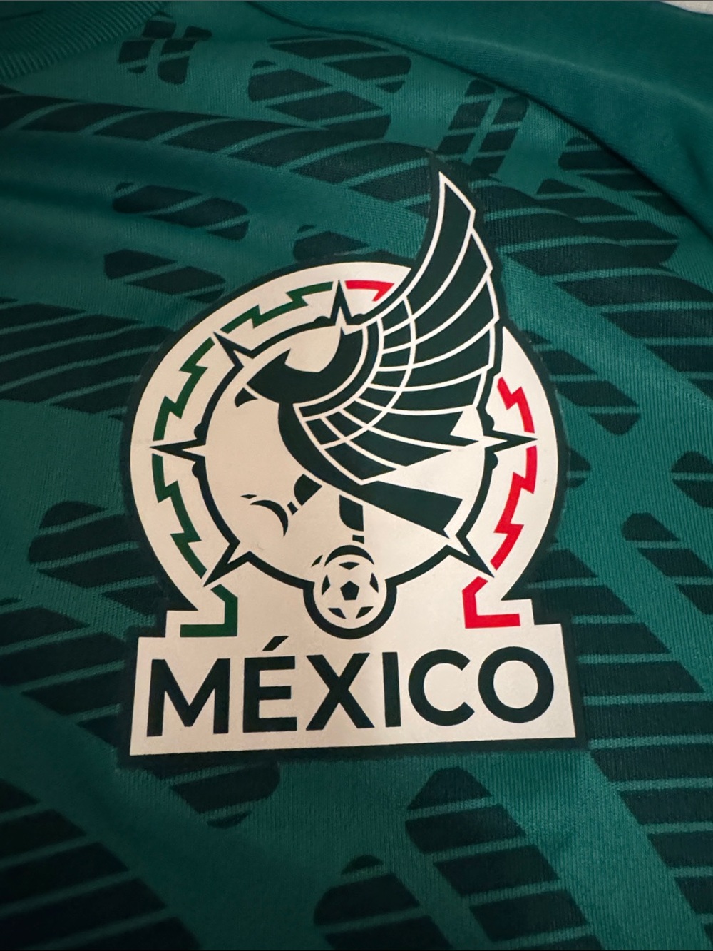 adidas Green Mexico Graphic Soccer Jersey - Picture 3 of 6